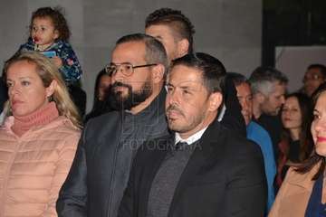 Encendido de la decoración navideña e inauguración del belén canario de Los Llanos  (Foto Francisco Javier Santana)
